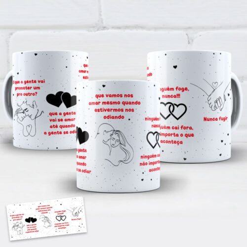 Arte Para Caneca Greys Anatomy O Que a Gente Vai Prometer um Pro Outro - Arquivo Digital Sublimação