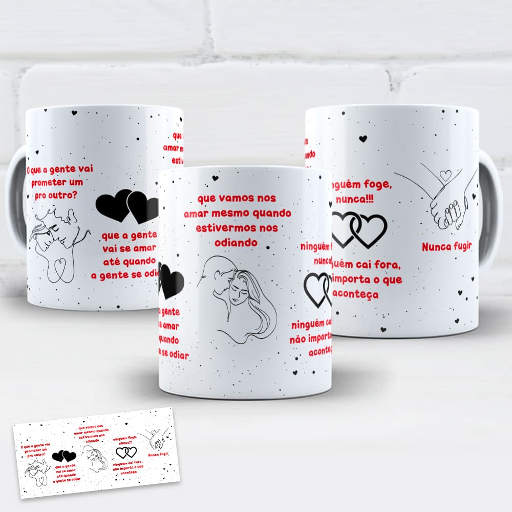 Arte Para Caneca Greys Anatomy O Que a Gente Vai Prometer um Pro Outro - Arquivo Digital Sublimação